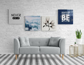Motivation Quadro Glass Wall Art.